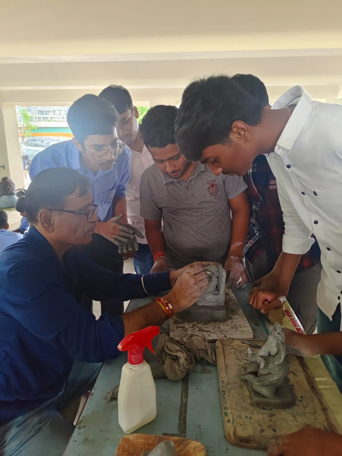 Eco-friendly Ganesh Idol Making